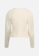 Pullover mit Perlen / Rückseite