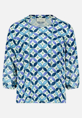 Blusenshirt mit Schnürung / Vorderseite