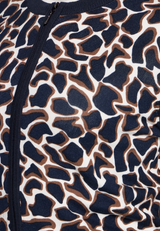 Strick-Cardigan mit Aufdruck / Detailbild