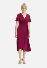 Jerseykleid kurzarm / Modellfoto Vorderseite