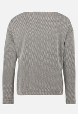 Casual-Shirt mit Struktur / Rückseite