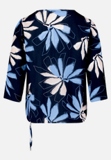Blusenshirt mit Print / Rückseite