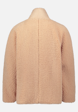 Outdoorjacke mit Plüsch / Rückseite