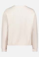 Sweatshirt mit Kragen / Rückseite