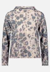 Sweatshirt mit Kragen / Vorderseite