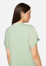 Blusenshirt kurzarm / Detailbild