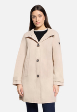 Sommerjacke mit Kragen / Modellfoto Vorderseite