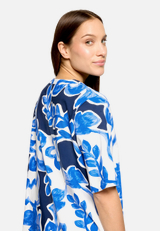 Hemdblusenkleid mit Print / Detailbild