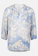 Casual-Bluse mit Gummizug / Vorderseite