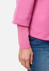 Sweatshirt mit weiten Ärmeln / Detailbild