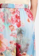 Marlene-Hose mit Blumenprint / Detailbild