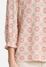 Casual-Bluse mit Raffung / Detailbild