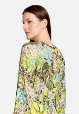 Sommerkleid mit Rundhalsausschnitt / Detailbild