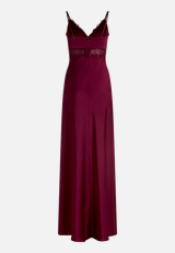 Abendkleid schmal geschnitten / Rückseite