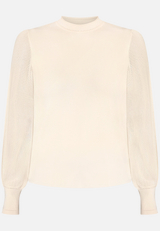 Pullover mit hohem Kragen / Vorderseite