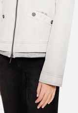 Sommerjacke mit Stehkragen / Detailbild