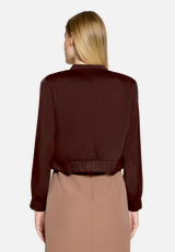 Blouson langarm / Modellfoto Rückseite