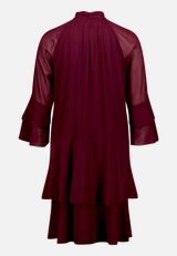 Cocktailkleid im Boho Style / Rückseite