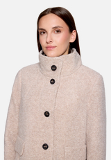 Winterjacke mit Kragen / Detailbild