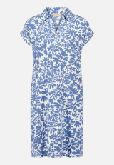 Casual-Kleid mit überschnittenen Ärmeln / Vorderseite