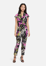 Jumpsuit mit Eingrifftaschen / Modellfoto Vorderseite