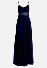 Abendkleid mit Spitze / Vorderseite