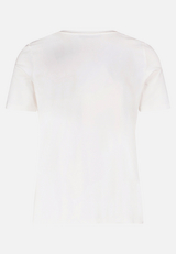 Basic Shirt mit Aufdruck / Rückseite