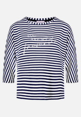 Sweatshirt mit Fledermausärmeln / Vorderseite