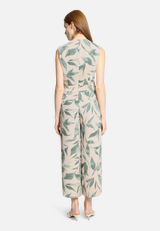 Jumpsuit ohne Arm / Modellfoto Rückseite