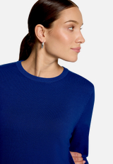 Basic-Pullover  mit Rundhalsausschnitt  / Detailbild