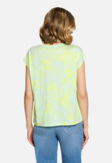 Casual-Shirt mit Tunnelzug / Modellfoto Rückseite