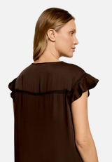 Casual-Kleid mit Flügelärmeln / Detailbild