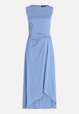 Cocktailkleid mit Raffung / Vorderseite
