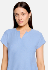 Casual-Shirt mit Struktur / Detailbild