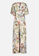 Jumpsuit mit Bindegürtel / Rückseite