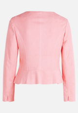 Blazer-Jacke mit Reißverschluss / Rückseite