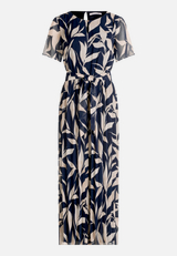Jumpsuit mit Plissee / Vorderseite