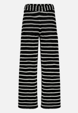 Strickhose  mit Streifen / Vorderseite