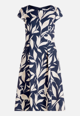 Cocktailkleid mit Aufdruck / Vorderseite
