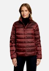 Daunenjacke   mit Stehkragen / Modellfoto Vorderseite