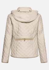 Sommerjacke mit abnehmbarer Kapuze / Rückseite