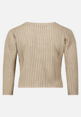 Shirtjacke mit 3/4 Arm / Rückseite
