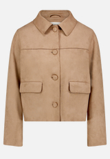 Casual-Jacke mit Eingrifftaschen / Vorderseite
