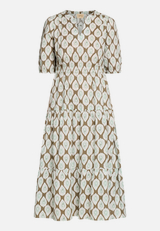 Casual-Kleid tailliert / Vorderseite