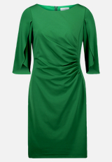 Jerseykleid mit 3/4 Arm / Vorderseite