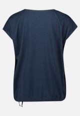 Casual-Shirt mit Print / Rückseite