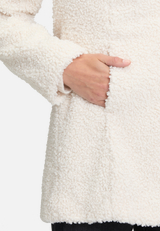 Plüschjacke mit Reverskragen / Detailbild