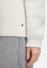 Strickpullover mit Schmuckkanten / Detailbild