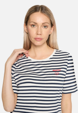 Basic Shirt mit Ringel / Detailbild