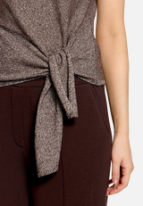 Kurzarm-Shirt mit Kragen / Detailbild